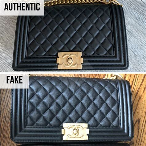 chanel le boy bag real vs fake|chanel counterfeit bag.